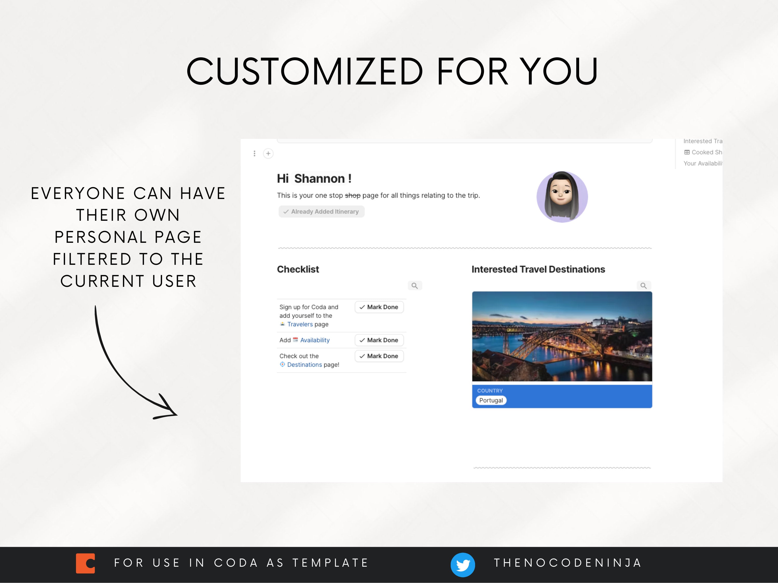 The Ultimate Travel Doc for Group Planning — Shift/Volunteer Management, Expense Tracker & More (Coda Template)