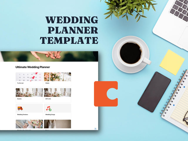 Wedding Planner Template (Coda Template)
