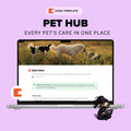 Pet Hub Coda Template | Multi-Pet Health Tracker (Digital Planner)